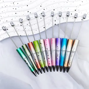 Set de 12 bolígrafos para cuentas DIY con diseño colorido de flujo de tinta cósmica