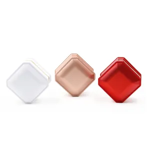 Scatole regalo ottagonali di lusso a LED per anelli e ciondoli in tre colori premium