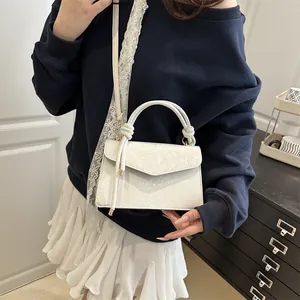 Minimalist Vintage Small Square PU Leather Shoulder Bag Women Snake Print Flap Crossbody Bag Trendy Daily Handbag