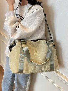 Borsa da viaggio elegante con grande capacità per donna, ideale per sport e palestra
