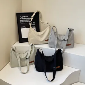 Versatile large capacity messenger bags in four colors for casual daily commute