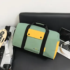 Sac de Voyage en Nylon Grande Capacité pour Femmes Imperméable Sport Gym Avec Séparation Sec Humide Sac de Sport Musculation