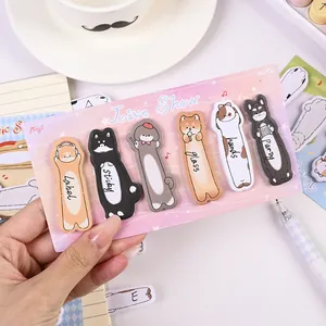 Lot de 180 notes autocollantes mignonnes en forme d'animaux pour le marquage scolaire