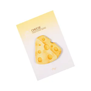 Süße Käse-Haftnotizen für Schüler und Büro-Memo-Dekoration. Ideales Geschenkset.