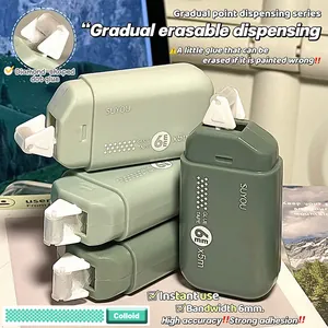 Σετ διανομέα ταινίας κόλλας με δυνατότητα διαγραφής για scrapbooking, 6mm