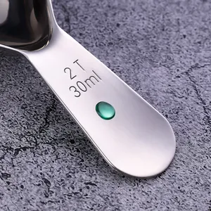 Cuchara medidora de 30ml de acero inoxidable 304 de calidad para café y cocina