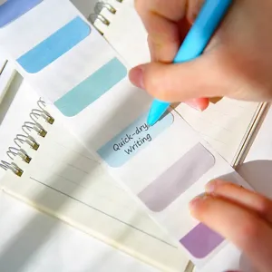 Onglets d'index adhésifs couleur Morandi et marque-pages pour organiser notes et livres
