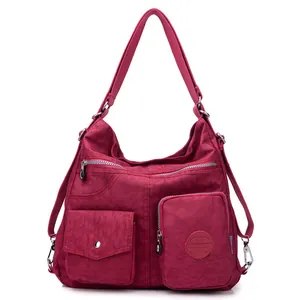 Damen Große Kapazität Oxford Gewebe Tragetasche Vintage Minimalistisch Multi Taschen Umhängetasche Wasserdicht Lässig Handtasche