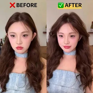 Visual comparison showing hair volumizing clip for increased root lift and volume