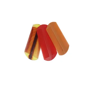 Set of three double-sided fine-tooth plastic combs for effective lice and scalp care
