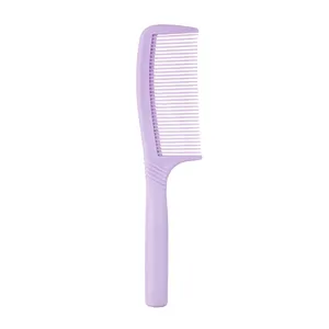 Peine desenredante ergonómico lavanda de pie para masaje diario y cuidado del cabello liso