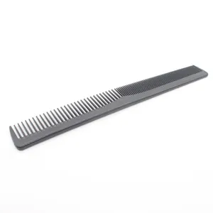 Peine Profesional De Plástico Para El Cabello Doble Cara Con Dientes Finos Y Anchos Peine De Estilo Para Peluqueros Salón Casa