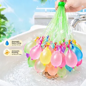 Snel Vullende Waterballonnen Zomer Buiten Watergevecht Speelgoed Veelkleurige Zelfsluitende Latex Ballonnen Zwembad Strand Spel
