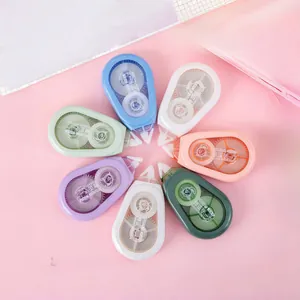 Morandi Gradient Correction Tape Large Capacity Quiet Correction Strip PET Film For Student Office School Stationery Supplies