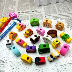 Gommes mignonnes en forme d'animaux pour crayons, lot de 50 pièces pour prix créatifs