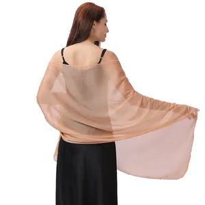 Elegant sheer sparkling evening shawl wrap for wedding dresses and party gowns.