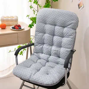 Integrated cooling ice silk seat and back chair cushion for office chairs and rocking chairs