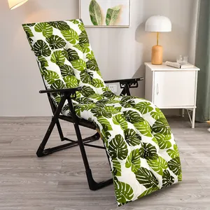 Brushed Thickened Lounge Chair Cushion Reversible Double Sided Rocking Chair Pad Quilted Folding Sofa Mat For Living Room Bedroom Patio Indoor Outdoor Use