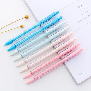 Minimalistische Pastell Druckbleistifte mit transparentem Schaft 0,5 und 0,7 mm