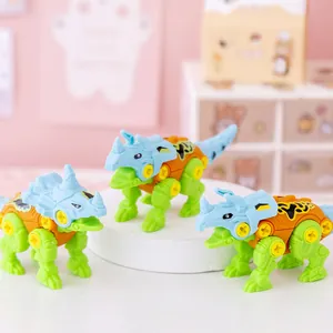Jouet de dinosaure à démonter avec vis enfant