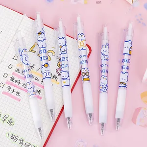 Set di coltelli a penna a scatto per scrapbooking con disegni di orsi blu