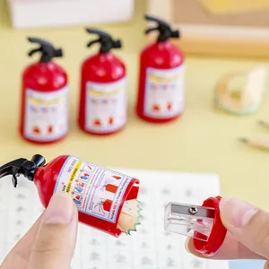 Kreativer manueller Bleistiftanspitzer in Form eines Feuerlöschers für Schülerbedarf