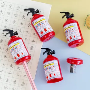 Kreativer manueller Anspitzer in Form eines Feuerlöschers für Kinder, ein Loch