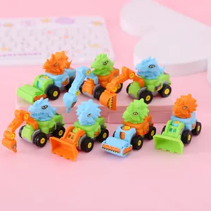 Bunte Montage Cartoon Dinosaurier Engineering Spielzeug