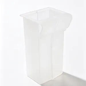 Caja de Almacenamiento de Refrigerador de PET Transparente Suspendida Extensible Organizador de Cocina Contenedor Colgante