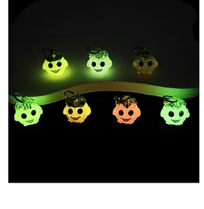 Figurines d'elfes en résine luminescentes avec effet brillant pour micro jardin.