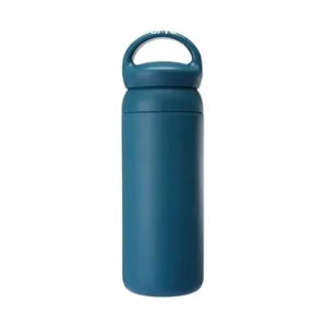 Thermos en Acier Inoxydable Mat de Style Japonais Gobelet Isotherme Portable Minimaliste Bouteille d'Eau Pour Étudiants Bureau Plein Air