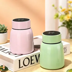 Mini smart temperature display thermal cup 304 stainless steel vacuum mug