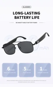 Specifiche dettagliate della durata della batteria per occhiali da sole Bluetooth intelligenti