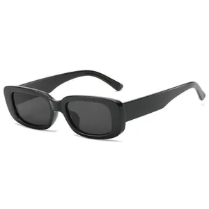 Modische Retro-Sonnenbrille für Kinder mit kleinem quadratischem Rahmen und UV-Schutz