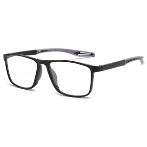 Comfortable ultralight blue light blocking sports reading glasses with anti-slip frame