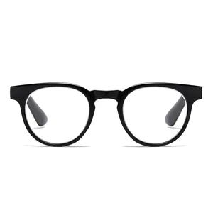 Elegante Lesebrille mit schwarzem Rahmen für Damen, modische Anti-Blaulicht-Brille Design