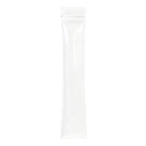 Sachets à glace jetables en plastique transparent avec fermeture à glissière