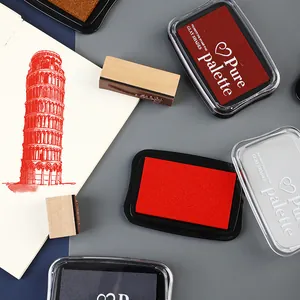 Retro water-based pigment ink stamp pads set for DIY scrapbooking and crafts