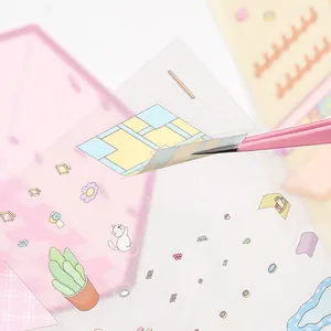 3D miniature house scene stickers for DIY scrapbooking landscaping decoration kit