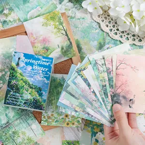 Papier à lettres aquarelle pour scrapbooking DIY, 200 feuilles de papier non adhésif.