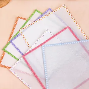 Set of colorful patterned edge ironing sheets for handmade DIY fusing bead crafts and baking