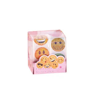 Autocollants de Scellage Laser Holographiques en Rouleau Emoji Capybara Étiquettes de Récompense pour Enfants Décoration de Scrapbook