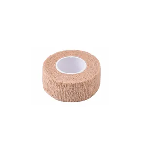Huidskleurige zelfklevende elastische vingerbandage rol voor de sportbescherming