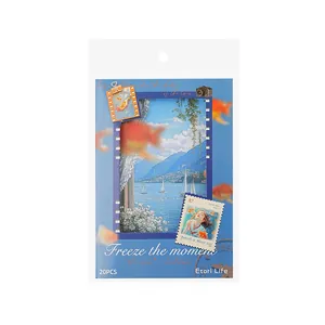 Carta scrapbooking Etori Life acquerello vintage per decorazione di diari fai da te