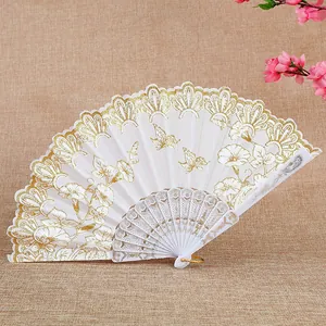 Schmetterling Prunkwinde Faltfächer Chinesischer Stil Handfächer Für Tanzen Hanfu Performance Hochzeit Party Geschenk