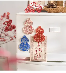 Decoratieve acryl koelkastmagneten met traditionele Chinese zegenende karakters op kast