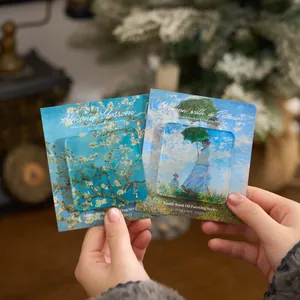 Acryl koelkastmagneten met klassieke olieverfschilderijen