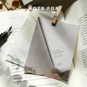 Esthetische NOTEFOR notitieblaadjes leesserie met inspirerende literaire citaten