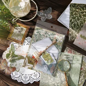Vintage Morris Schmetterlings-Briefserie Scrapbooking-Materialpaket mit 30 dekorativen Blättern