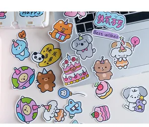 Adesivi carini con animali e torte per scrapbooking e decorazione di diari fai-da-te